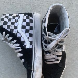 Vans checkered High Top
